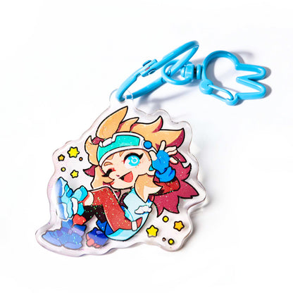 Custom Acrylic Epoxy Keychain