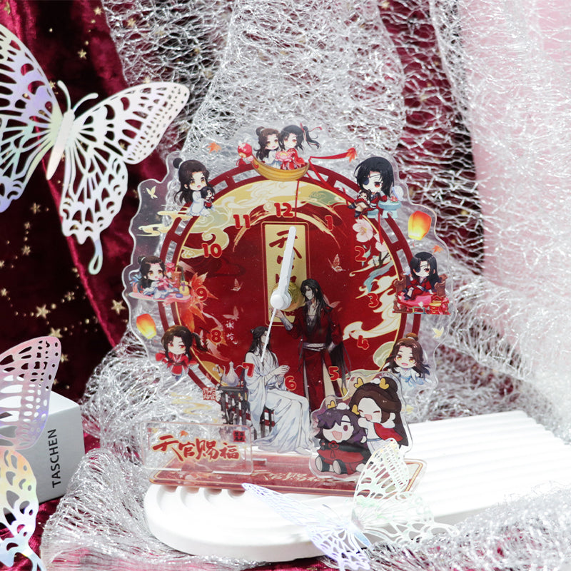 Custom Acrylic Clock Standees