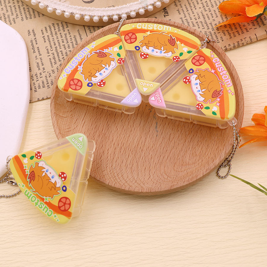 Custom Cheese keychain