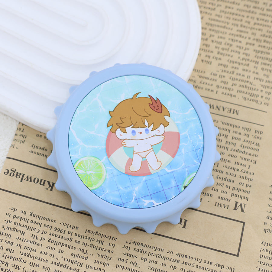 Custom Magnetic bottle cap opener