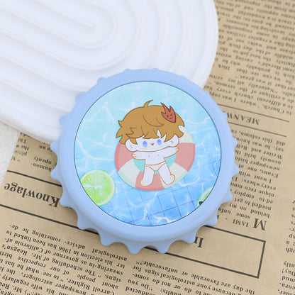 Custom Magnetic bottle cap opener