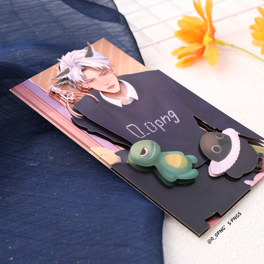 Custom 3D paper-cut prints