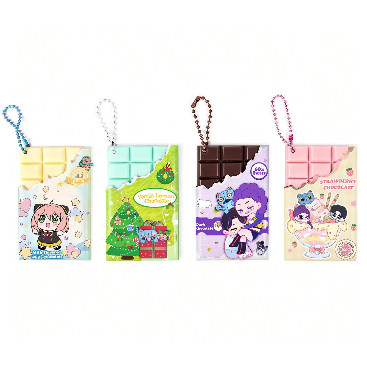 Custom chocolate keychain(Large)