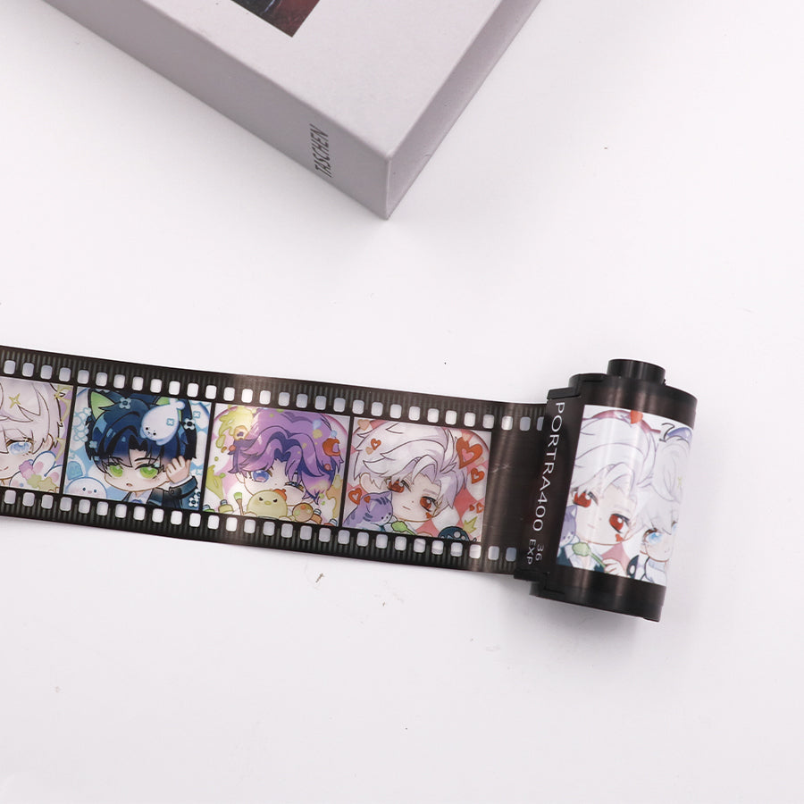 Custom Film roll keychain