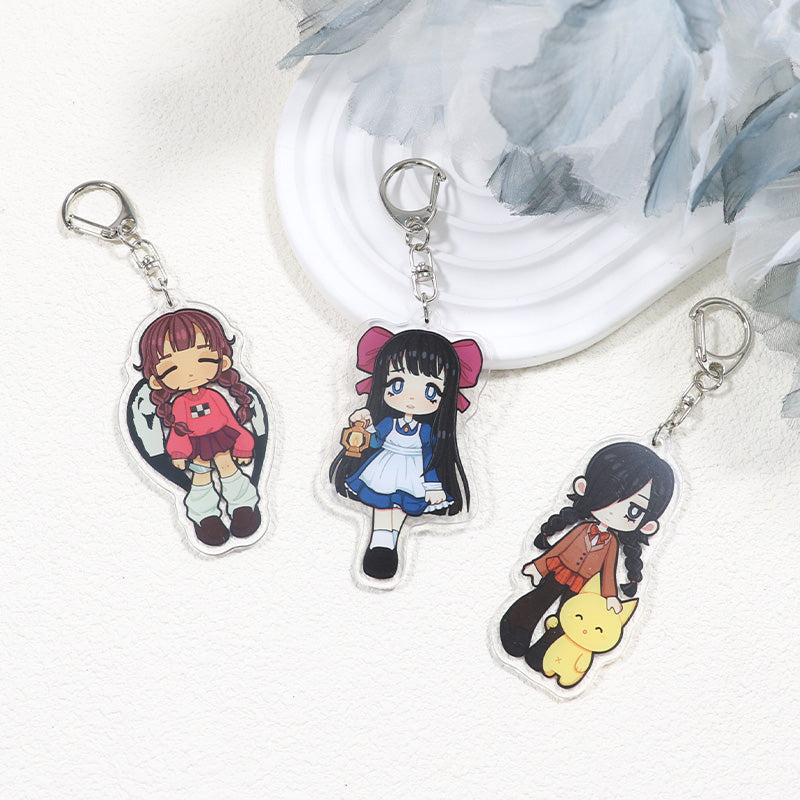 Custom acrylic keychain