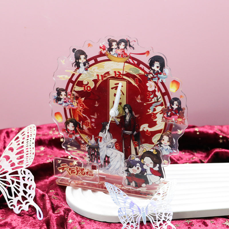 Custom Acrylic Clock Standees