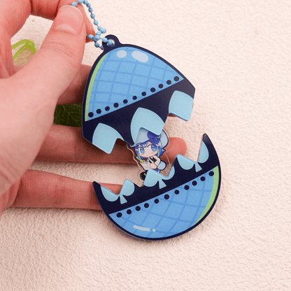 custom Pull acrylic keychain