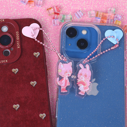 Custom Magnetic keychain for mobile phones