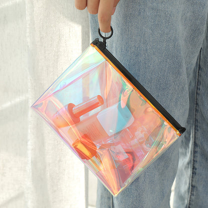 Custom Logo Iridescent Holographic Bag