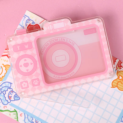 Custom  acrylic  camera keychain