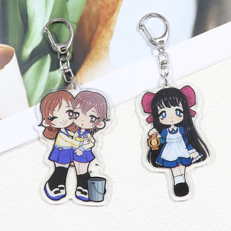 Custom acrylic keychain