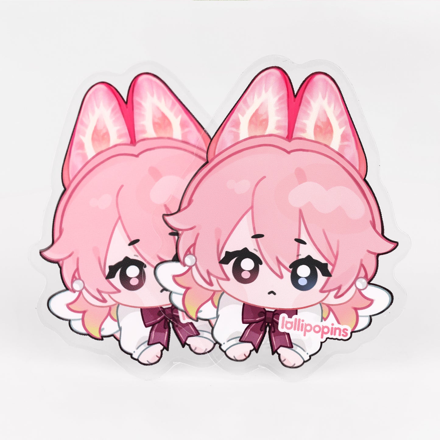 Custom Clear PET Vinyl Die Cut Stickers