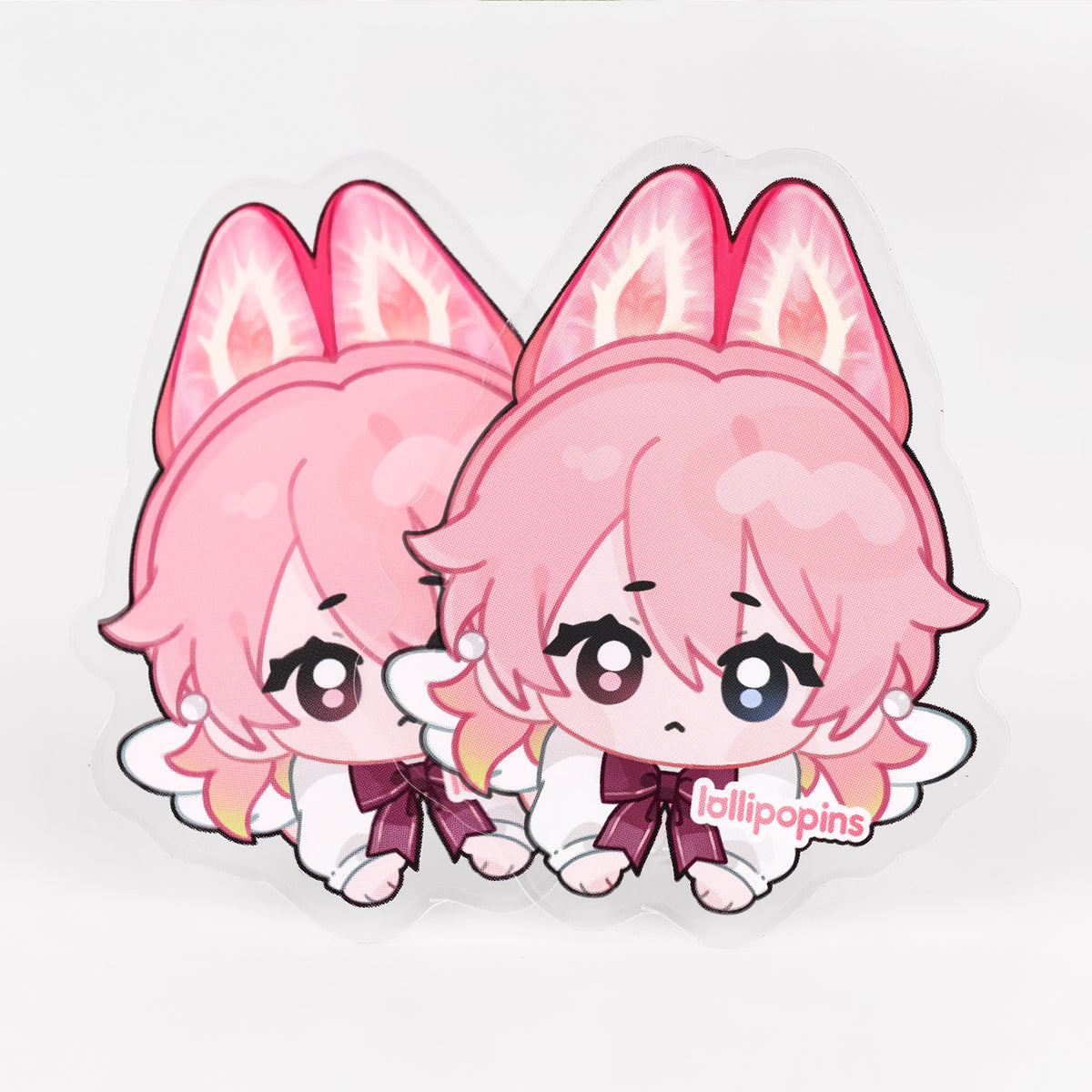 Custom Clear PET Vinyl Die Cut Stickers
