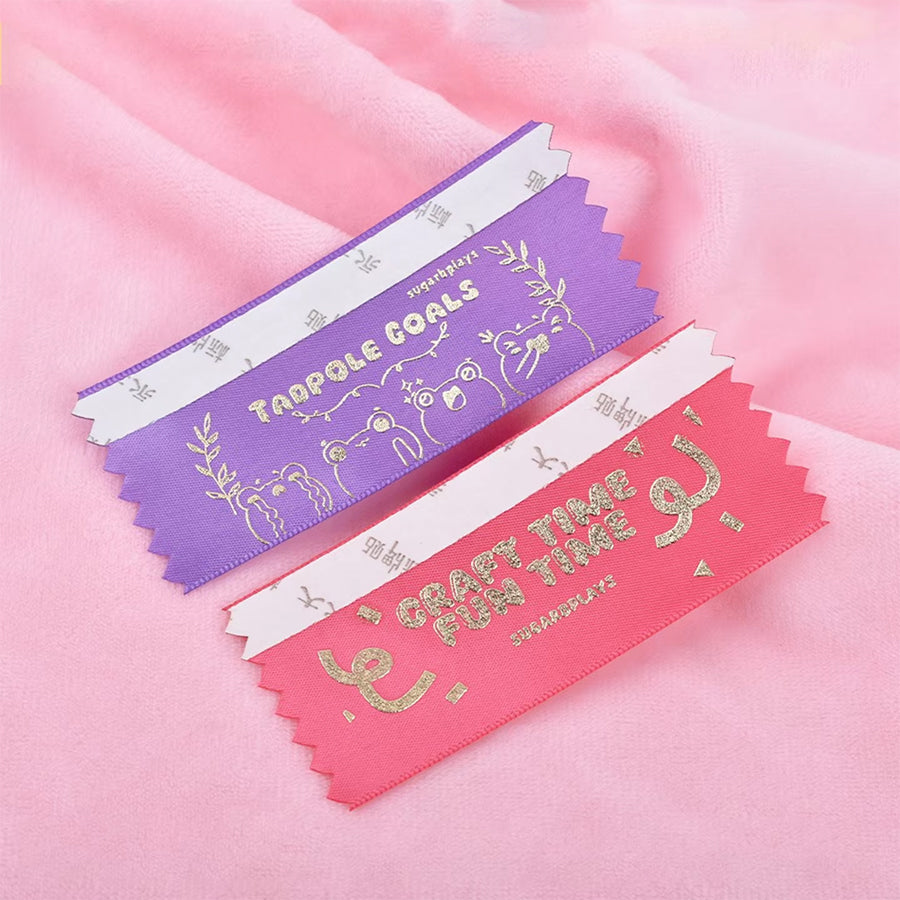 Custom badge ribbon