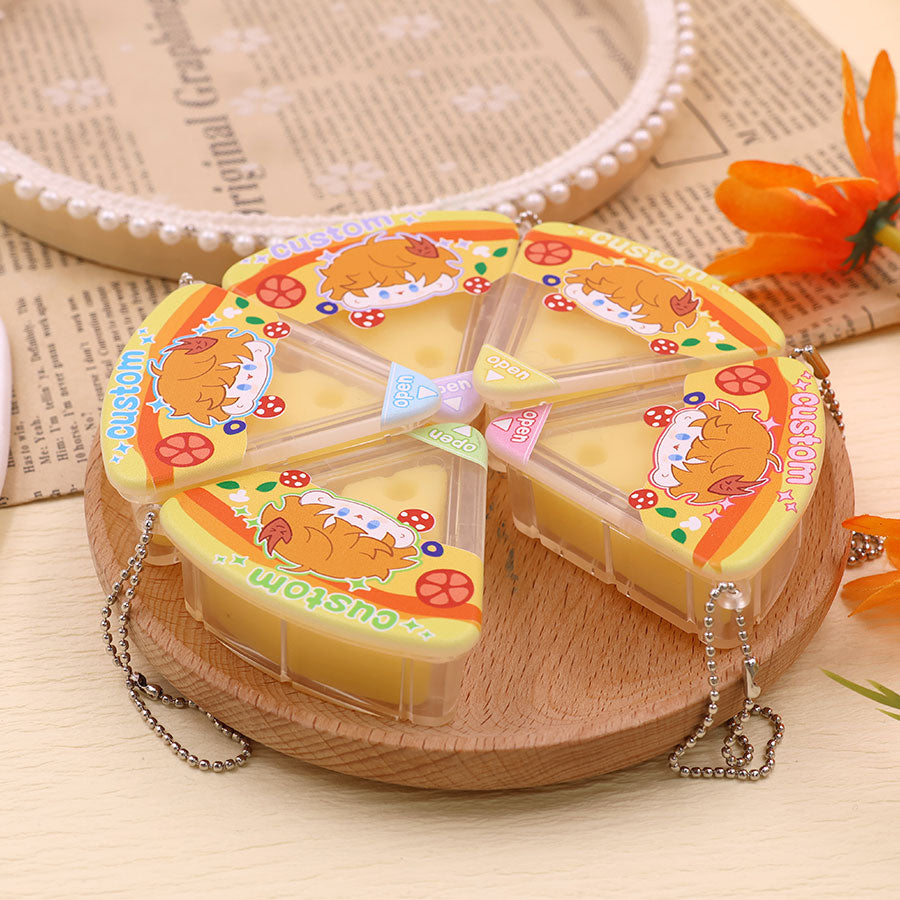 Custom Cheese keychain
