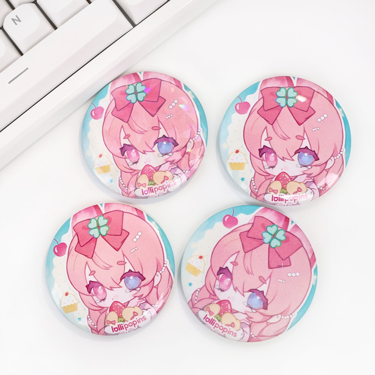 Custom Button Badge（Holographic）