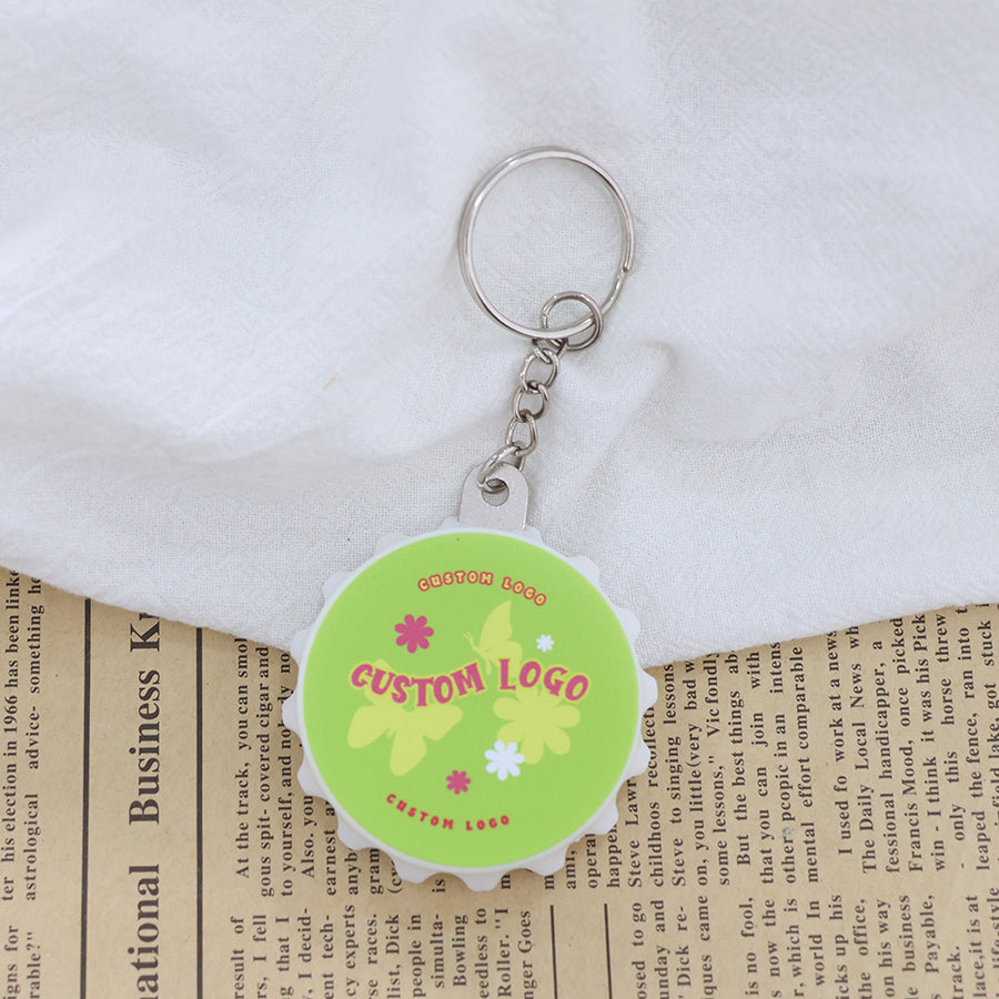 Custom Bottle cap keychain