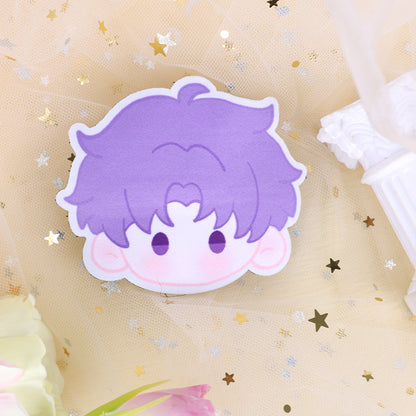 Custom bangs holder