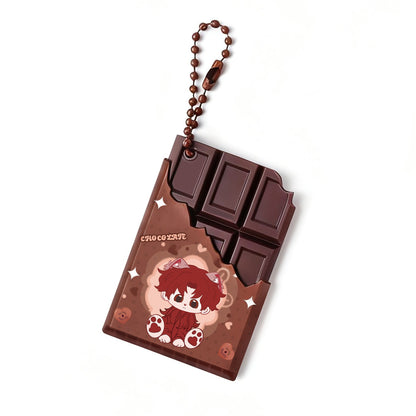 Custom chocolate keychain(small)