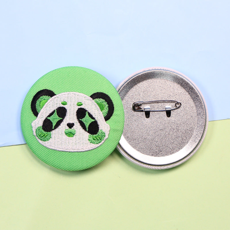 Embroidery Button Badge