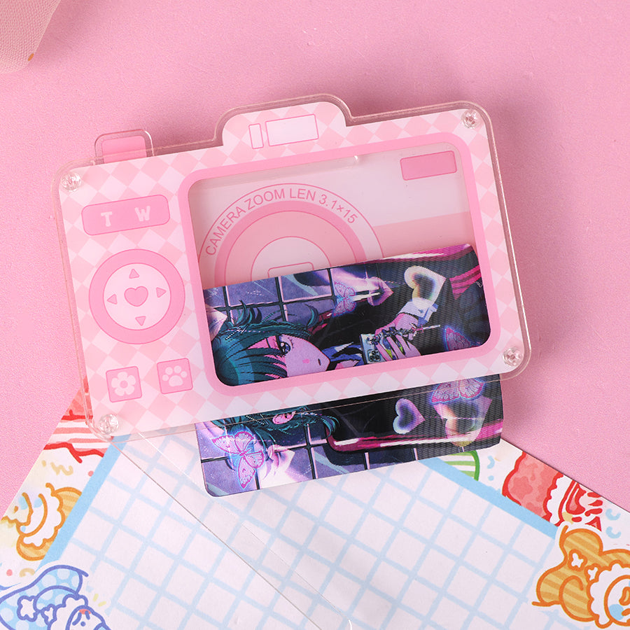 Custom  acrylic  camera keychain