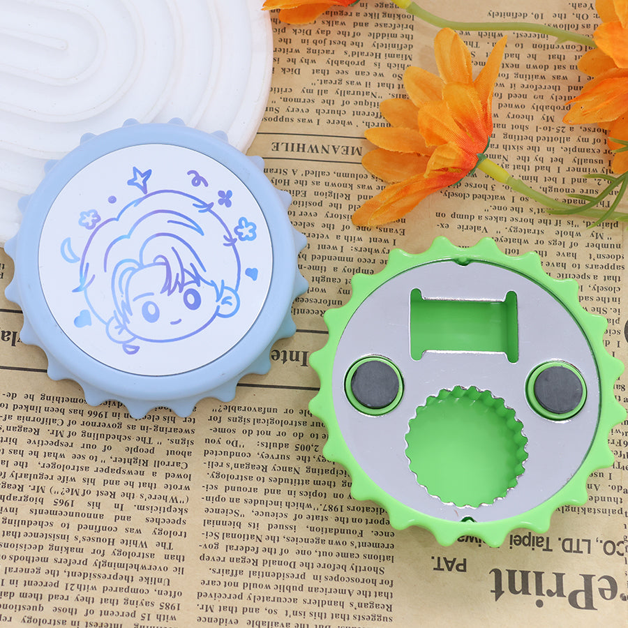Custom Magnetic bottle cap opener