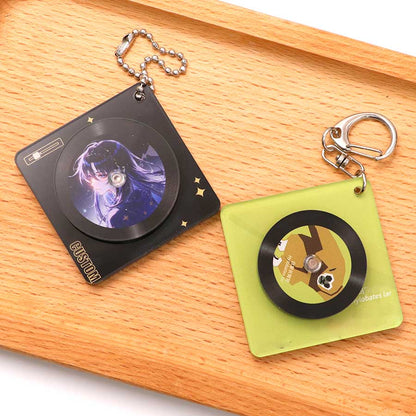 Custom  Acrylic  CD  Keychain