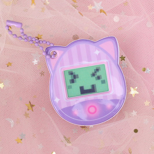 Custom puffy lenticular keychain