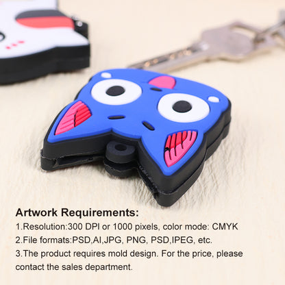 Custom PVC key protection cover