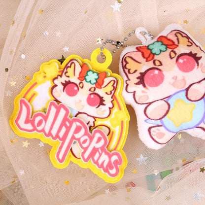 custom Non-woven fabric keychain