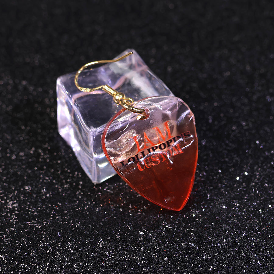 Custom Water ripple earrings keychain