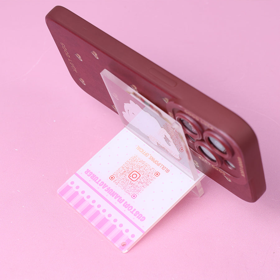 Custom Acrylic mobile phone stand