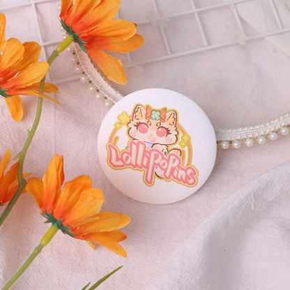 Custom paper Button Badge