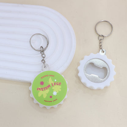 Custom Bottle cap keychain