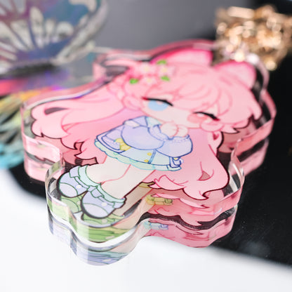 Custom Acrylic Anime Keychain