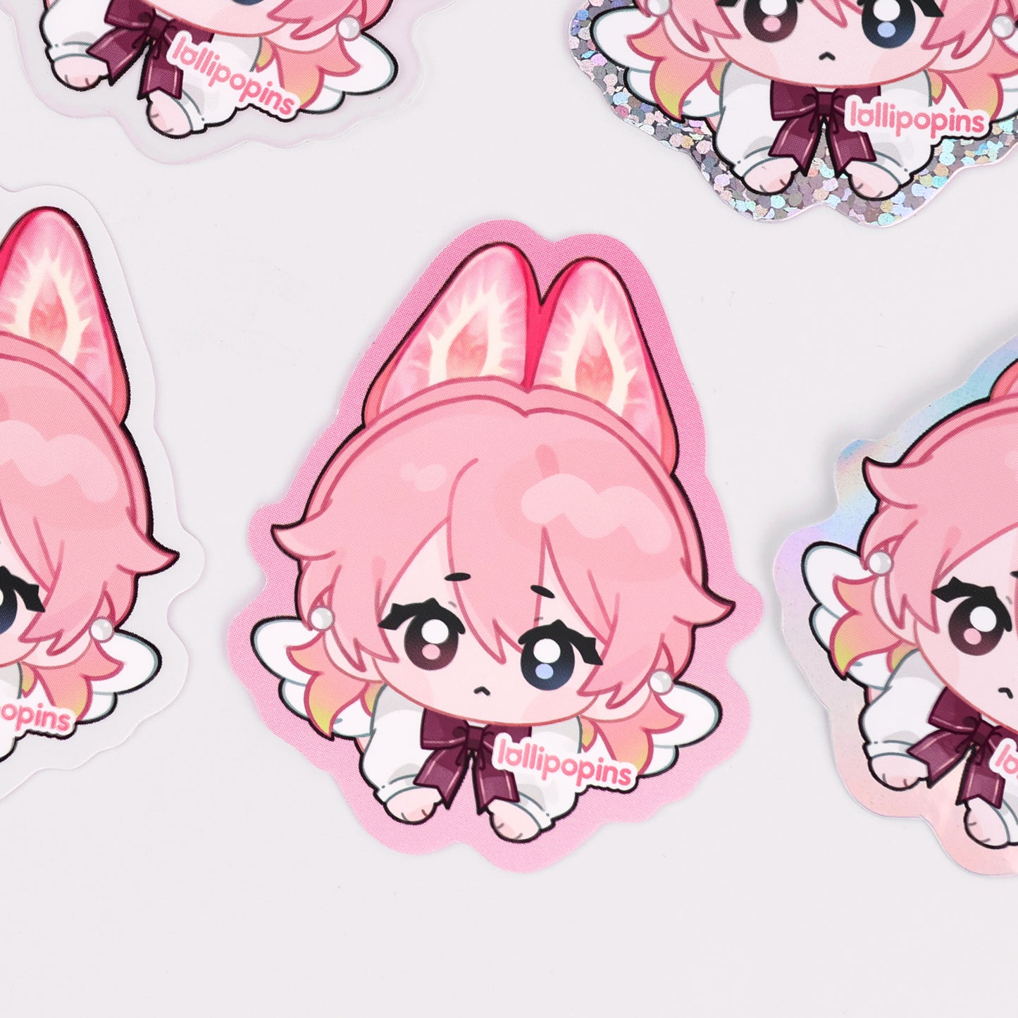 Custom Colored Edge Die Cut Stickers