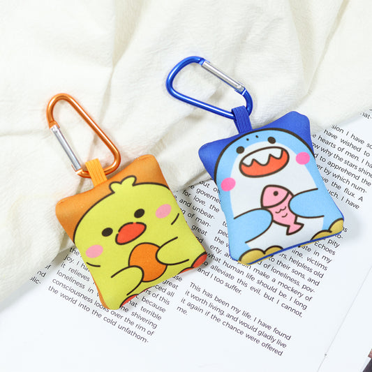 custom Glasses cloth keychain