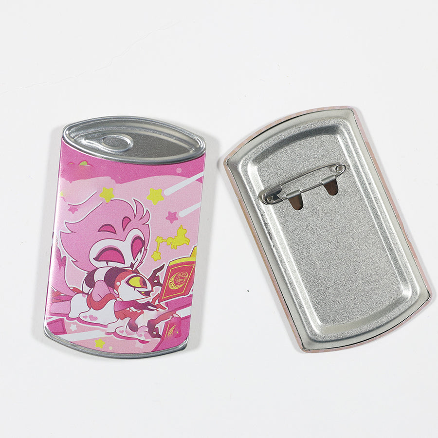Custom Pattern Metal Pin Badge