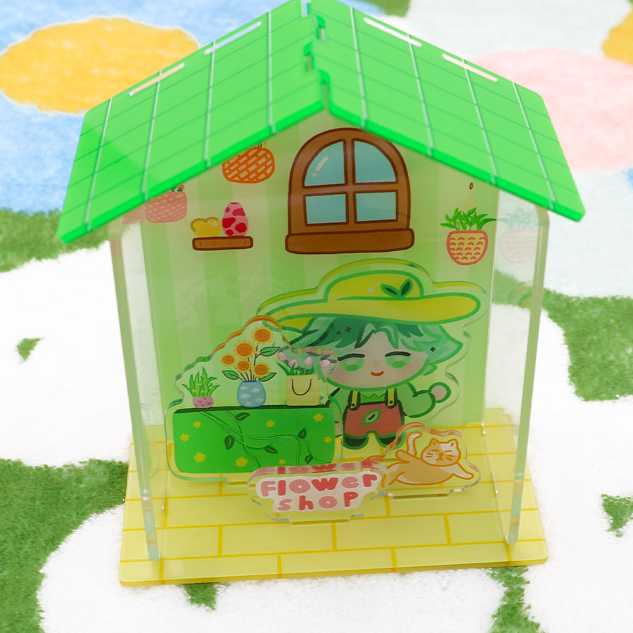 Custom DIY Acrylic House