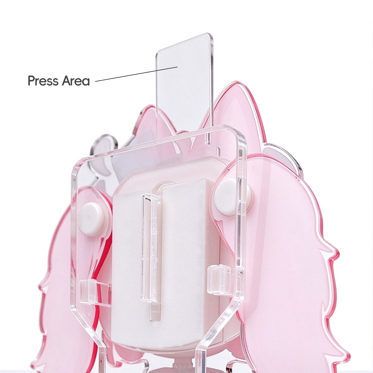Custom Press-Action Movable Acrylic Standee