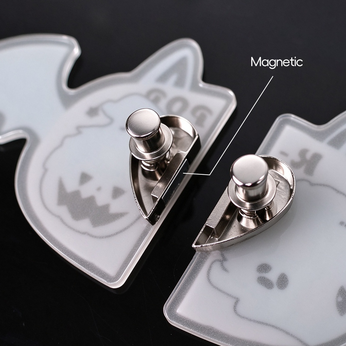 Custom Glow in the Dark Curtain Clips