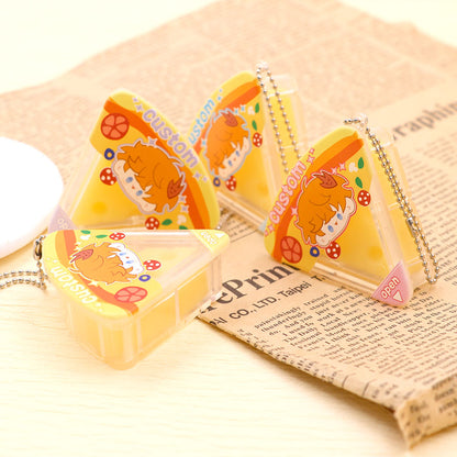Custom Cheese keychain