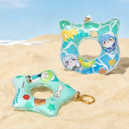 Custom Swim Ring Keychain