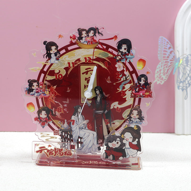Custom Acrylic Clock Standees