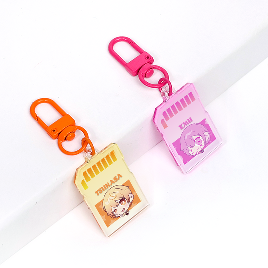 Custom Acrylic SD Card Keychain