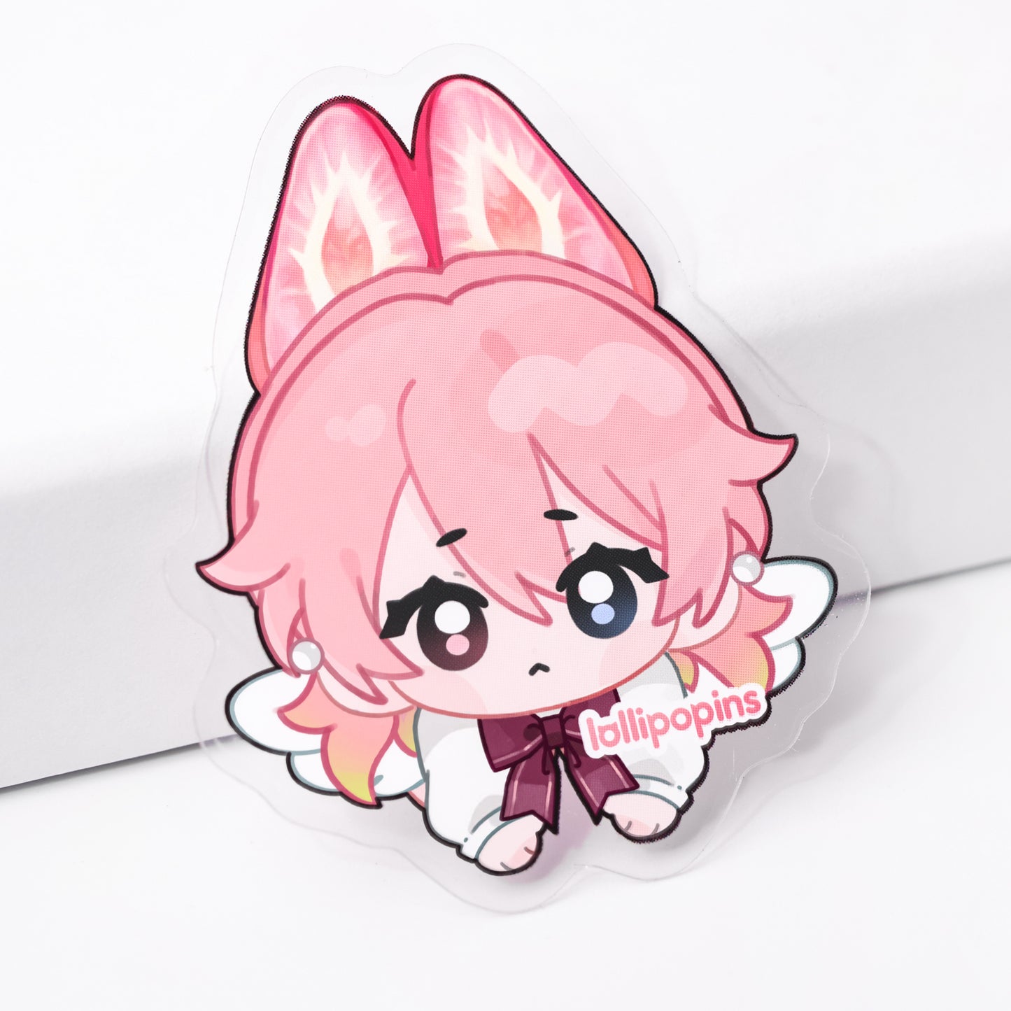 Custom Clear PET Vinyl Die Cut Stickers