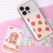 Custom magnetic card holder