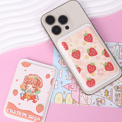 Custom magnetic card holder