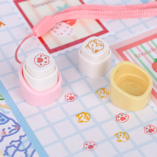 Custom Thumb Stamp keychain