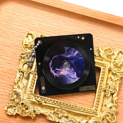 Custom  Acrylic  CD  Keychain